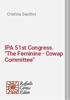 IPA 51st Congress. "The Feminine - Cowap Committee"