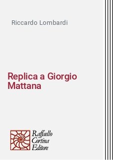 Replica a Giorgio Mattana