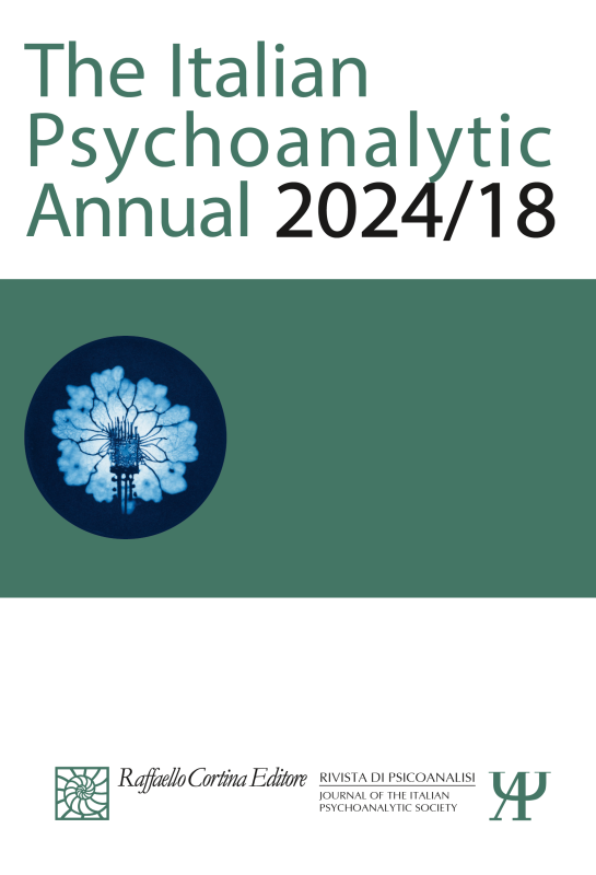 The Italian Psychoanalytic Annual 2024/18