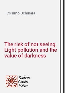 The risk of not seeing. Light pollution and the value of darkness