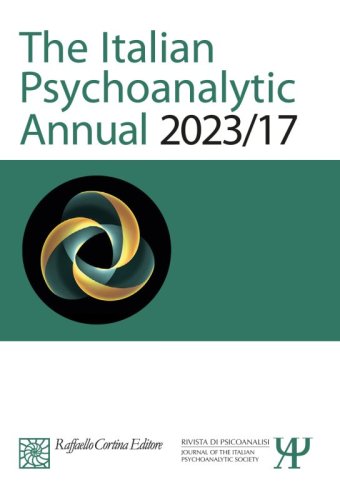 The Italian Psychoanalytic Annual 2023/17