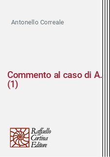 Commento al caso di A. (1)