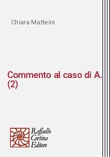 Commento al caso di A. (2)