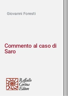 Commento al caso di Saro